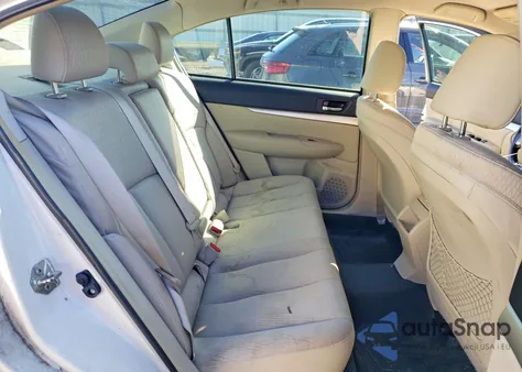 2012 Subaru Legacy 2.5I Premium from USA, damaged, VIN 4S3BMBC69C3039343